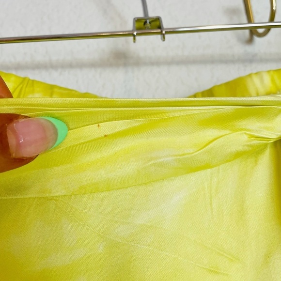 Young Fabulous & Broke Satin Tie-Dye Savanna Twist Midi Skirt - Picture 14 of 14